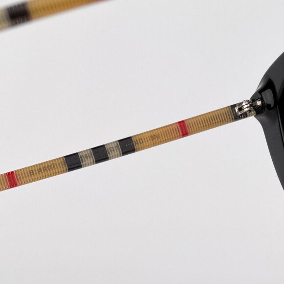 Burberry Cat Eye Sunglasses BE4407 385387 Black Frame Grey Lenses – Women - Picture 8 of 12